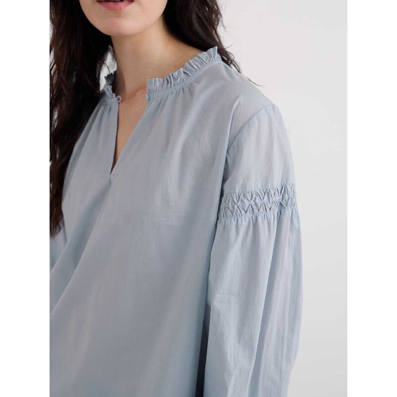 Seasalt Cornwall Gwel Top - Blue Fog image number 2